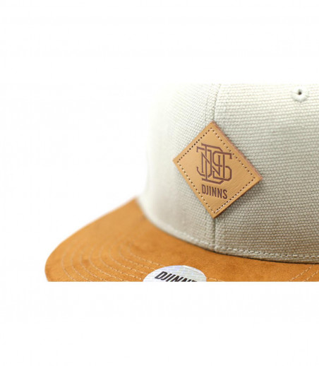 snapback grigio beige